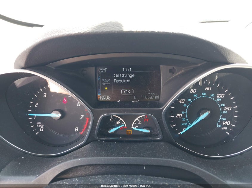 2015 Ford Escape VIN 1FMCU9GX3FUC64478 IAAI salvage auction — NORMAL WEAR, Clear-Dealer Only (Washington), sold $1,000 on 2026-07-09 (photo 7)