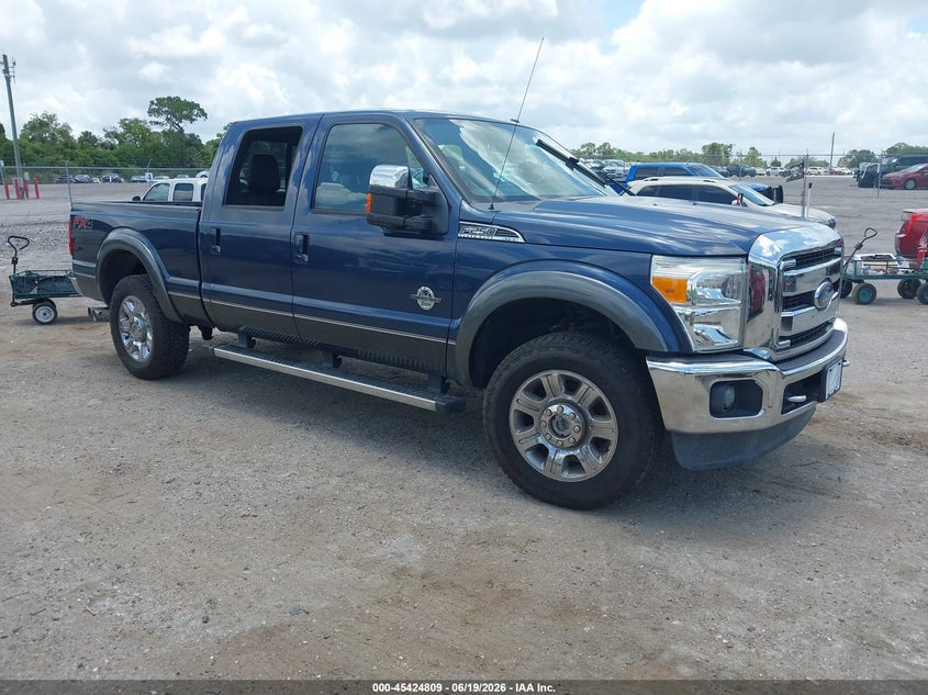 2016 Ford F250 VIN 1FT7W2BT2GEA48032 IAAI salvage auction — WATER/FLOOD, Salvage Title, sold $7,300 on 2026-07-30 (photo 1)