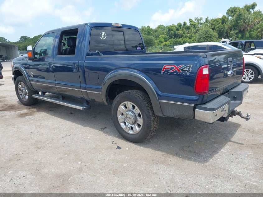 2016 Ford F250 VIN 1FT7W2BT2GEA48032 IAAI salvage auction — WATER/FLOOD, Salvage Title, sold $7,300 on 2026-07-30 (photo 3)