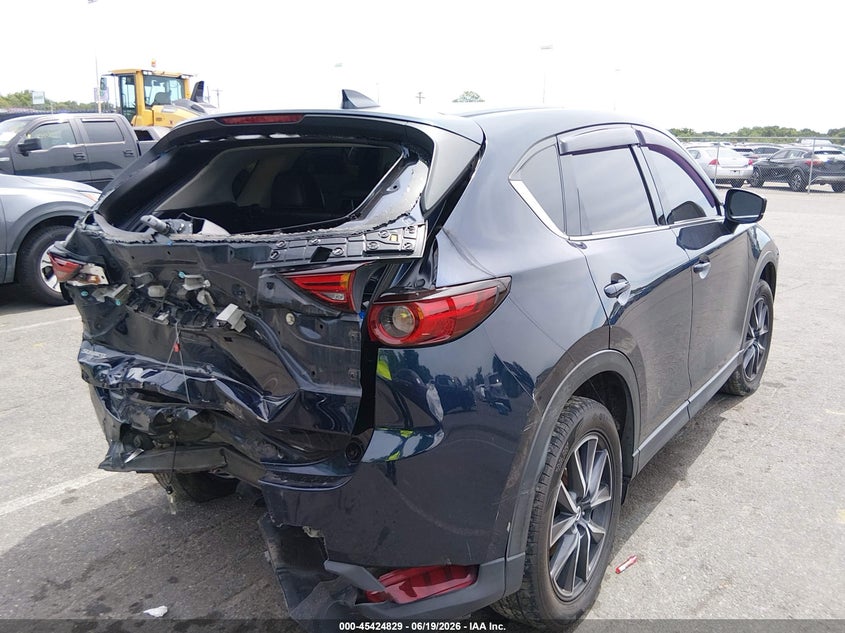 2018 Mazda Cx-5 VIN JM3KFBDM6J0411573 IAAI salvage auction — REAR END, Salvage Title, sold $25 on 2026-07-29 (photo 4)