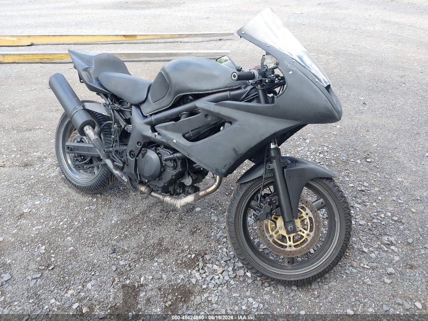 2000 Suzuki Sv650 VIN JS1VP52AXY2104042 IAAI salvage auction — SIDE, Mv-907A (New York), sold $25 on 2026-07-07 (photo 1)