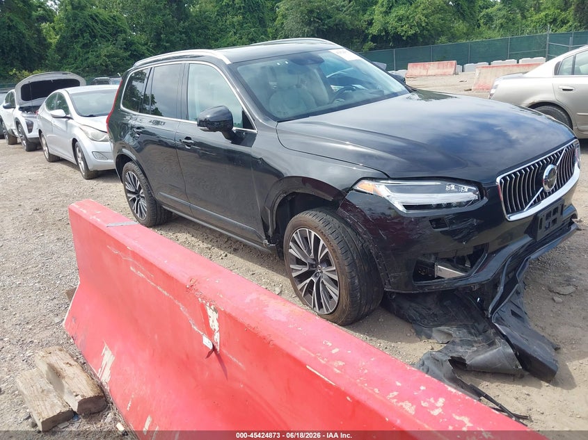 2022 Volvo Xc90 VIN YV4102PKXN1801587 — IAAI salvage auction photo