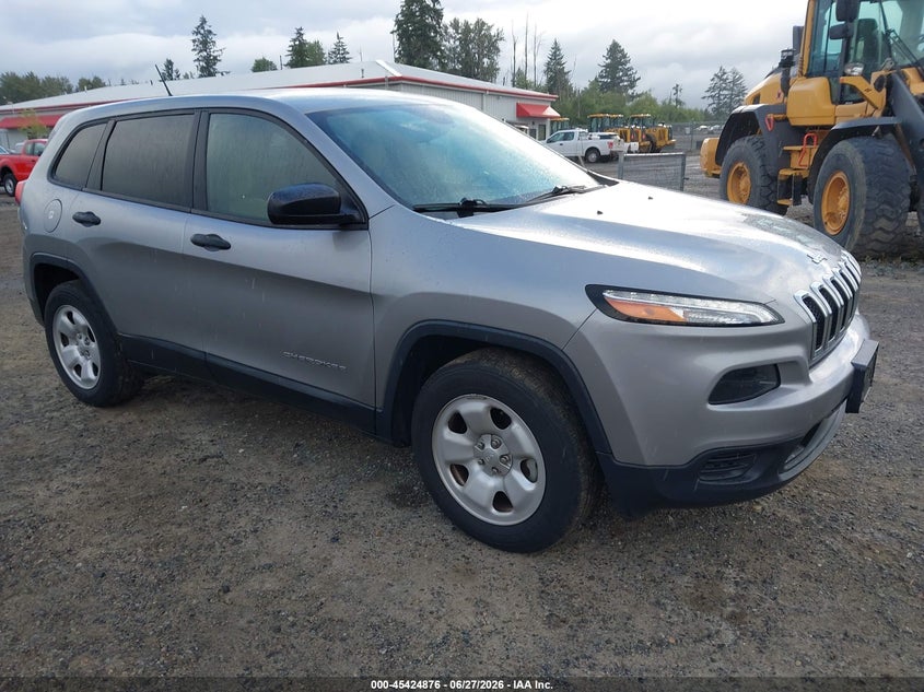 2017 Jeep Cherokee VIN 1C4PJMAB7HW581816 — IAAI salvage auction photo