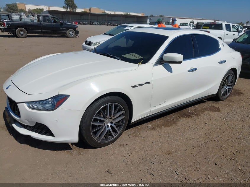 2015 Maserati Ghibli VIN ZAM57XSA0F1131895 IAAI salvage auction — NORMAL WEAR, Clear - Dealer Only (California), sold $1,600 on 2026-07-29 (photo 2)