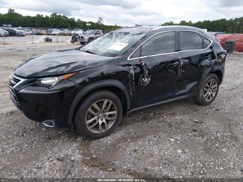 2016 Lexus Nx VIN JTJYARBZ3G2047518 IAAI salvage auction — ROLLOVER, Salvage (Georgia), sold $4,050 on 2026-07-24 (photo 2)