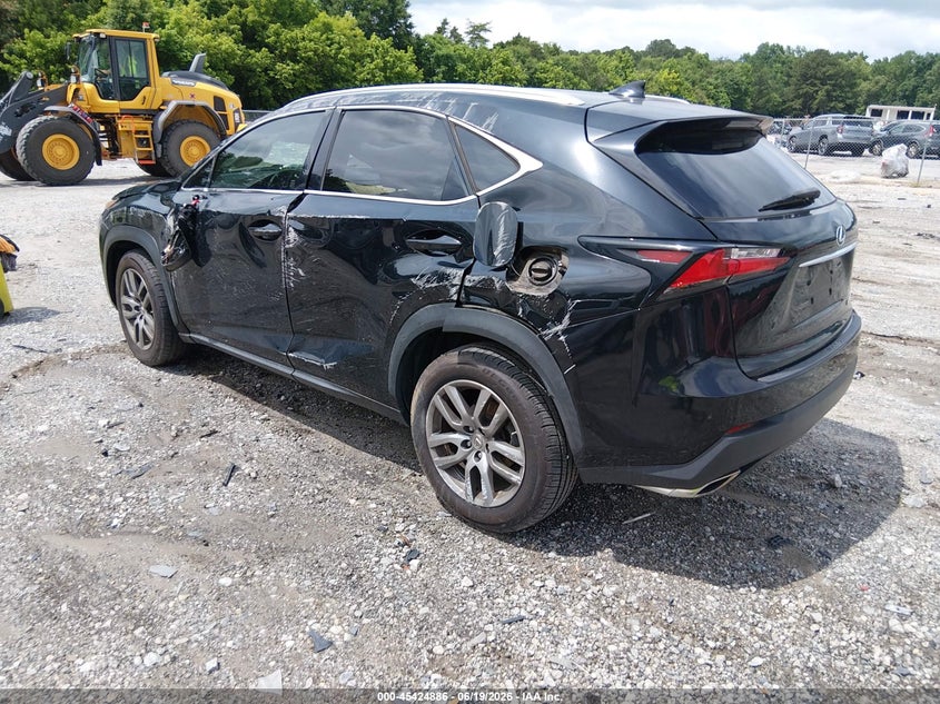 2016 Lexus Nx VIN JTJYARBZ3G2047518 IAAI salvage auction — ROLLOVER, Salvage (Georgia), sold $4,050 on 2026-07-24 (photo 3)