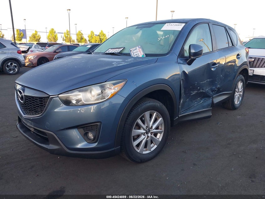 2015 Mazda Cx-5 VIN JM3KE2CY8F0526089 IAAI salvage auction — LEFT SIDE, Salvage Title, sold $3,125 on 2026-07-17 (photo 2)