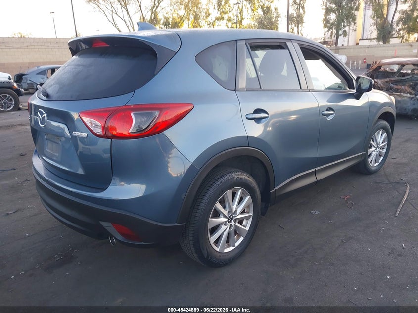2015 Mazda Cx-5 VIN JM3KE2CY8F0526089 IAAI salvage auction — LEFT SIDE, Salvage Title, sold $3,125 on 2026-07-17 (photo 4)