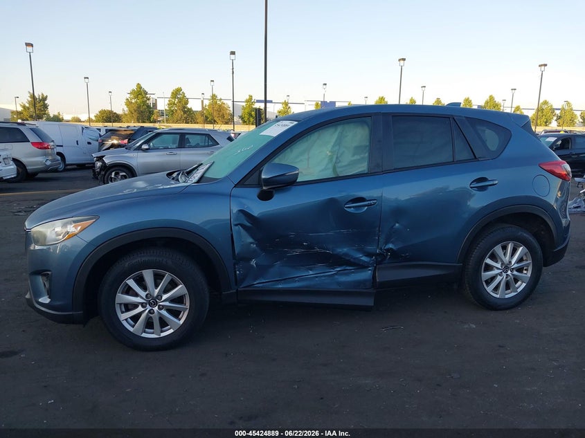 2015 Mazda Cx-5 VIN JM3KE2CY8F0526089 IAAI salvage auction — LEFT SIDE, Salvage Title, sold $3,125 on 2026-07-17 (photo 6)
