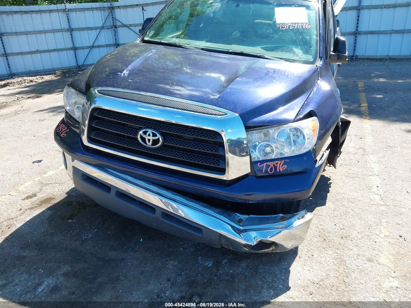 2007 Toyota Tundra VIN 5TBBV54167S464694 IAAI salvage auction — LEFT FRONT, Clear (Michigan), sold $2,975 on 2026-07-20 (photo 6)