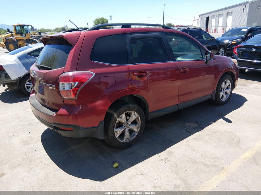 2014 Subaru Forester VIN JF2SJAJC1EH408358 IAAI salvage auction — LEFT SIDE, Salvage (Utah), sold $825 on 2026-07-23 (photo 4)