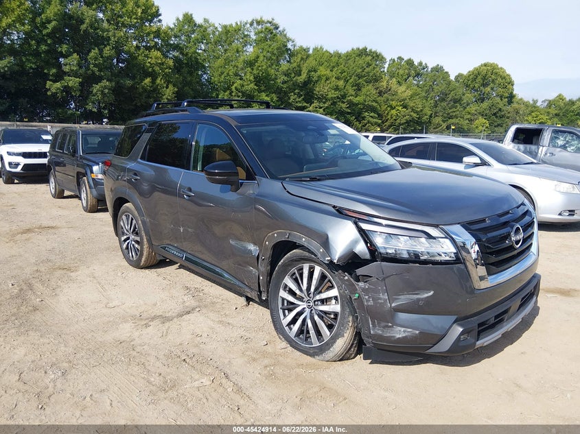 2022 Nissan Pathfinder VIN 5N1DR3DK2NC213053 IAAI salvage auction — SIDE, Salvage (Tennessee), sold $11,200 on 2026-07-10 (photo 1)