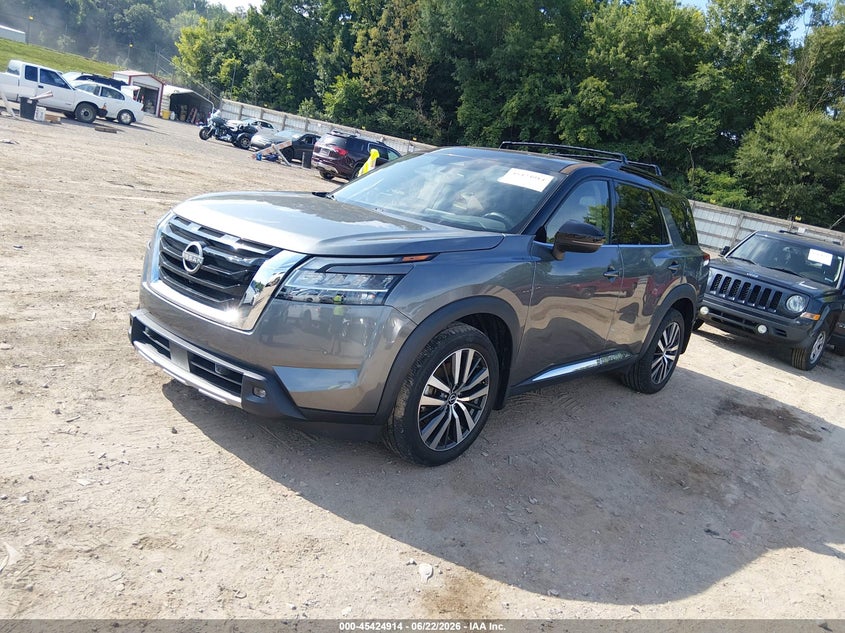 2022 Nissan Pathfinder VIN 5N1DR3DK2NC213053 IAAI salvage auction — SIDE, Salvage (Tennessee), sold $11,200 on 2026-07-10 (photo 2)
