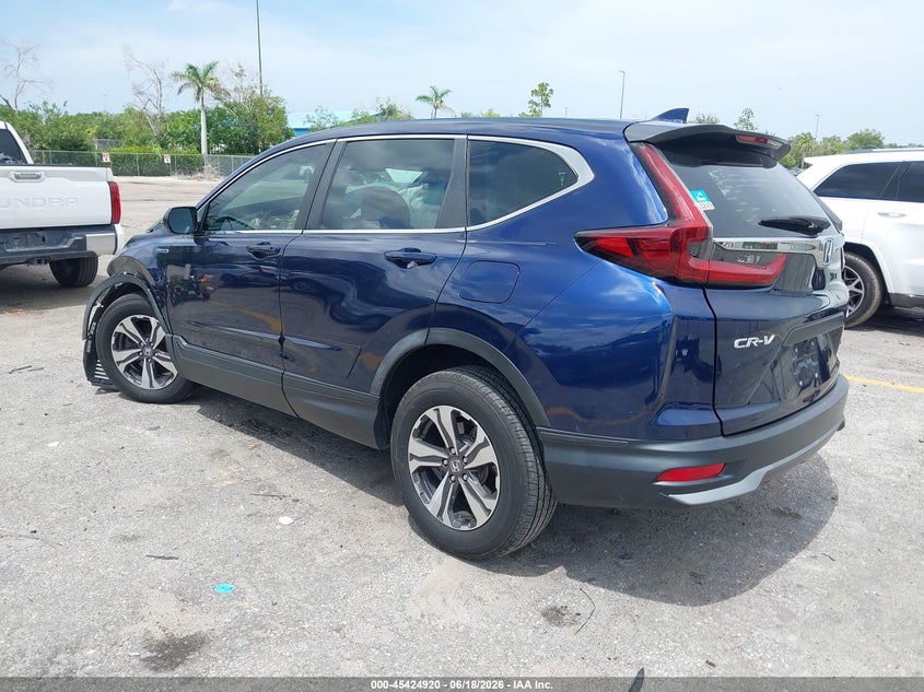 2020 Honda Cr-v VIN 7FART6H28LE008185 IAAI salvage auction — FRONT END, Certificate Of Destruction (Florida), sold $4,200 on 2026-07-13 (photo 3)