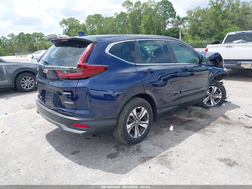 2020 Honda Cr-v VIN 7FART6H28LE008185 IAAI salvage auction — FRONT END, Certificate Of Destruction (Florida), sold $4,200 on 2026-07-13 (photo 4)