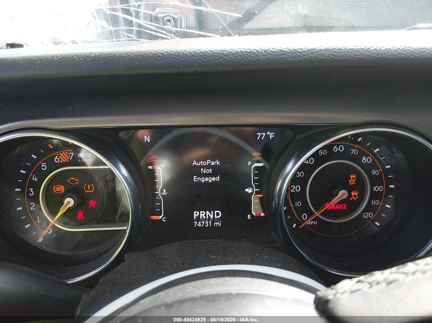 2023 Jeep Wrangler / VIN 1C4HJXDG2PW593125 IAAI salvage auction — FRONT END, Salvage Title, sold $3,900 on 2026-07-25 (photo 7)