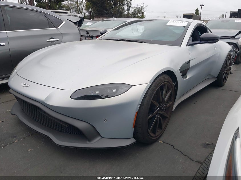 2020 Aston martin Vantage VIN SCFSMGAW1LGN03171 IAAI salvage auction — REAR END, Wait Title, sold $44,750 on 2026-10-07 (photo 2)