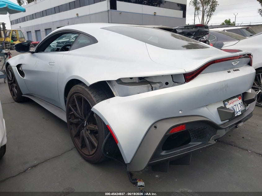 2020 Aston martin Vantage VIN SCFSMGAW1LGN03171 IAAI salvage auction — REAR END, Wait Title, sold $44,750 on 2026-10-07 (photo 3)