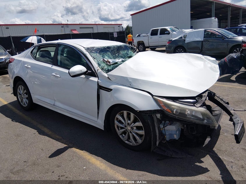2015 Kia Optima VIN 5XXGN4A78FG412466 IAAI salvage auction — ROLLOVER, Salvage (South Carolina), sold $25 on 2026-07-29 (photo 1)