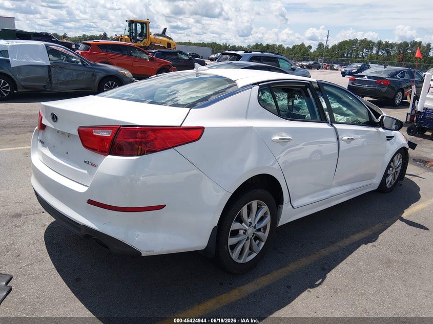 2015 Kia Optima VIN 5XXGN4A78FG412466 IAAI salvage auction — ROLLOVER, Salvage (South Carolina), sold $25 on 2026-07-29 (photo 4)