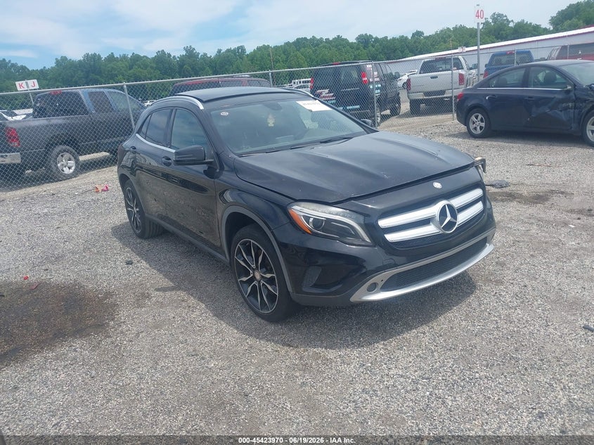 2015 Mercedes-benz Gla-klasse VIN WDCTG4GBXFJ059299 IAAI salvage auction — NORMAL WEAR, Clear (Delaware), sold $2,975 on 2026-07-06 (photo 1)