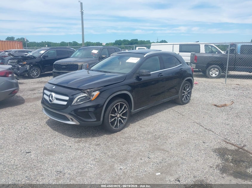 2015 Mercedes-benz Gla-klasse VIN WDCTG4GBXFJ059299 IAAI salvage auction — NORMAL WEAR, Clear (Delaware), sold $2,975 on 2026-07-06 (photo 2)