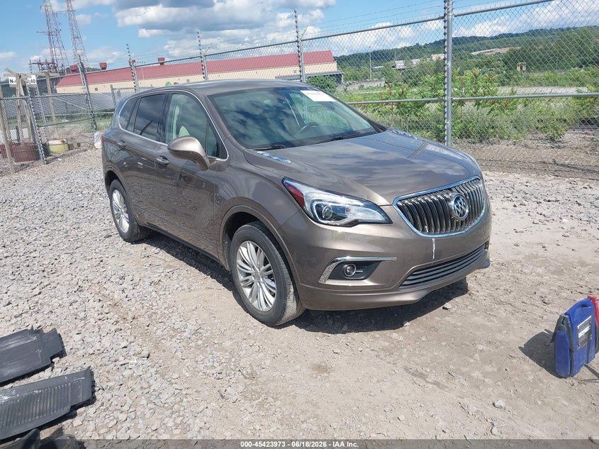 2017 Buick Envision VIN LRBFXCSA9HD088241 IAAI salvage auction — LEFT SIDE, Salvage (Pennsylvania), sold $2,100 on 2026-07-14 (photo 1)