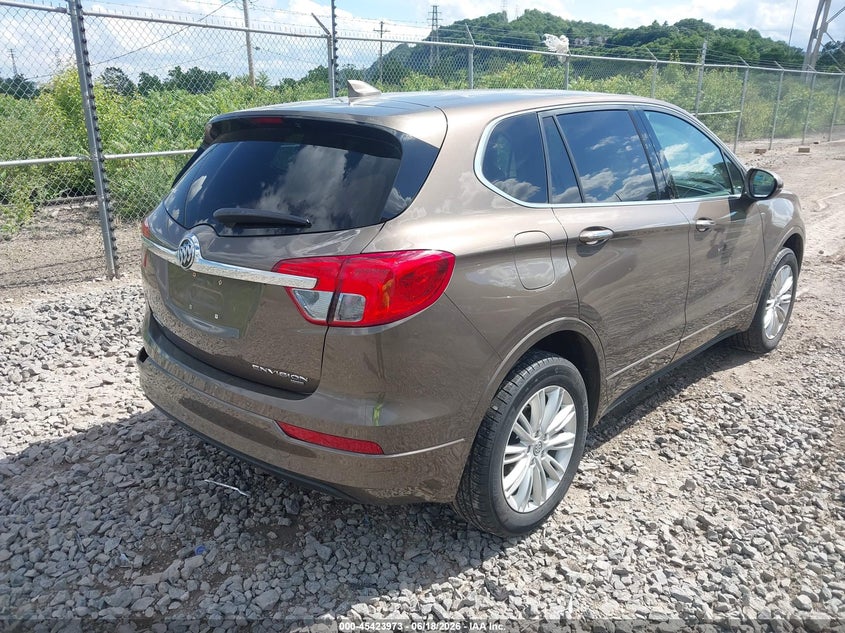 2017 Buick Envision VIN LRBFXCSA9HD088241 IAAI salvage auction — LEFT SIDE, Salvage (Pennsylvania), sold $2,100 on 2026-07-14 (photo 4)