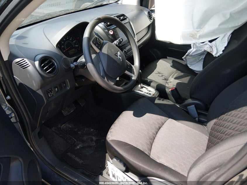 2024 Mitsubishi Mirage VIN ML32AUHJ3RH033053 IAAI salvage auction — LEFT SIDE, Salvage Title, sold $2,150 on 2026-07-20 (photo 5)