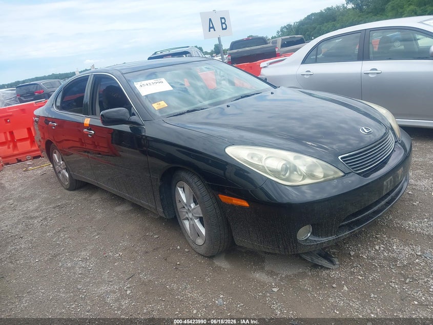 2005 Lexus Es 330 VIN JTHBA30G055128106 IAAI salvage auction — UNDERCARRIAGE, Clear (Missouri), sold $500 on 2026-07-29 (photo 1)