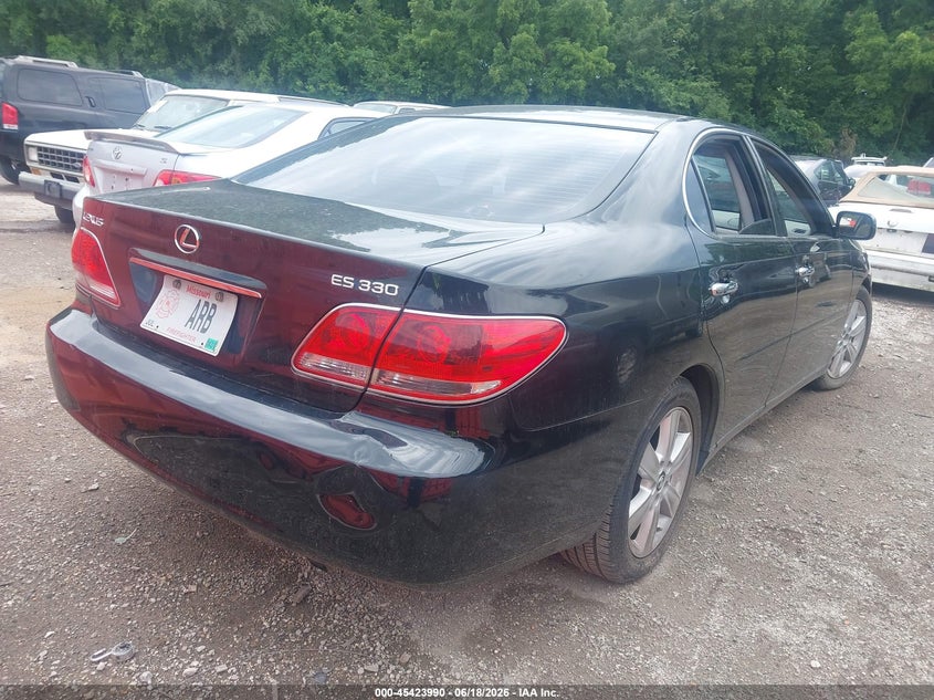 2005 Lexus Es 330 VIN JTHBA30G055128106 IAAI salvage auction — UNDERCARRIAGE, Clear (Missouri), sold $500 on 2026-07-29 (photo 4)