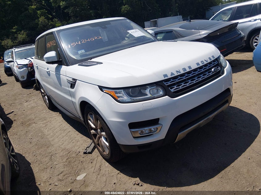 2016 Land rover Range rover sport VIN SALWR2EF1GA562799 IAAI salvage auction — NORMAL WEAR, Clear (Massachusetts), sold $2,600 on 2026-07-28 (photo 1)