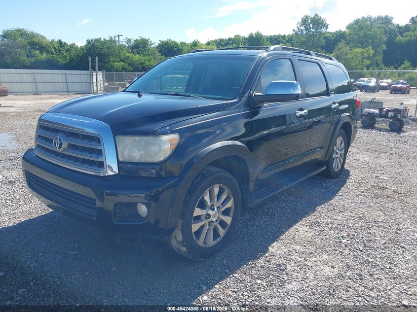 2008 Toyota Sequoia VIN 5TDZY68A28S006312 IAAI salvage auction — NORMAL WEAR, Original (Ohio), sold $1,700 on 2026-07-18 (photo 2)