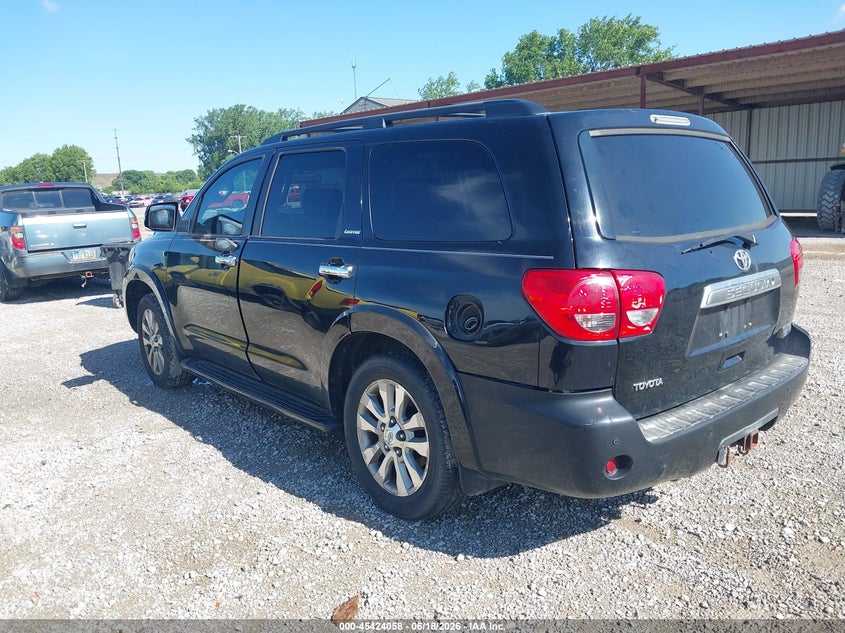 2008 Toyota Sequoia VIN 5TDZY68A28S006312 IAAI salvage auction — NORMAL WEAR, Original (Ohio), sold $1,700 on 2026-07-18 (photo 3)