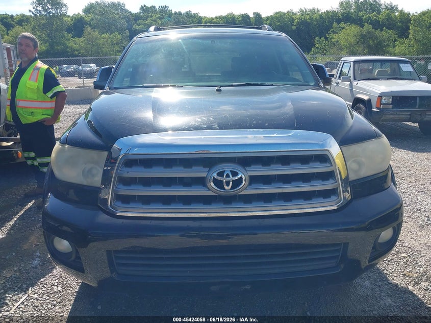 2008 Toyota Sequoia VIN 5TDZY68A28S006312 IAAI salvage auction — NORMAL WEAR, Original (Ohio), sold $1,700 on 2026-07-18 (photo 6)