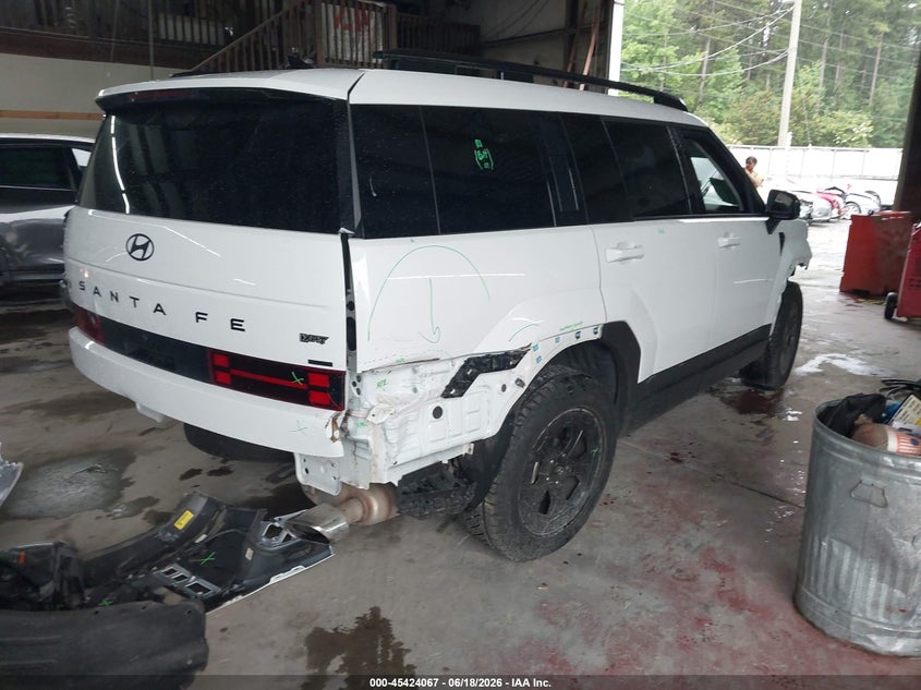 2024 Hyundai Santa fe VIN 5NMP3DGLXRH044114 IAAI salvage auction — ALL OVER, Salvage Title, sold $8,550 on 2026-08-23 (photo 4)