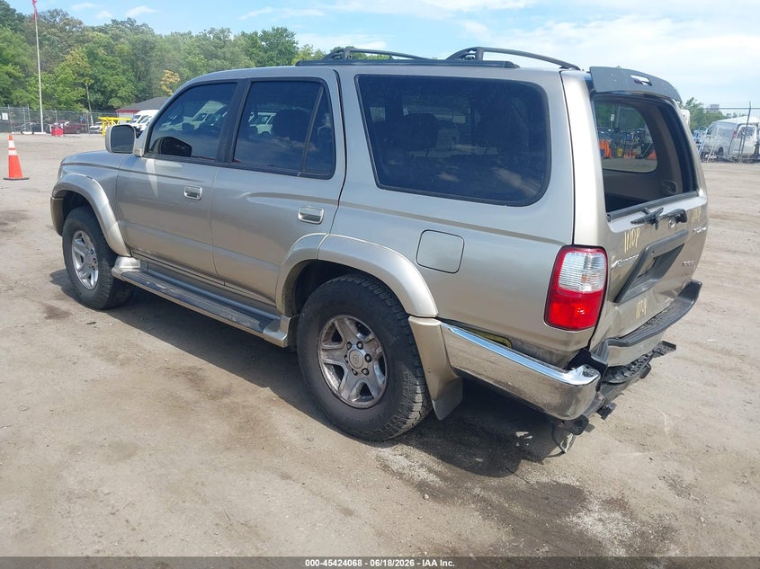 2001 Toyota 4runner VIN JT3HN86R419058168 IAAI salvage auction — REAR END, Salvage - Greater Than 75% (Maryland), sold $1,150 on 2026-07-09 (photo 3)