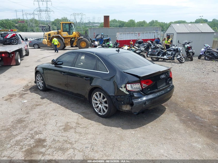 2011 Audi A4 VIN WAUFFAFL1BN032247 IAAI salvage auction — LEFT REAR, Salvage (Pennsylvania), sold $500 on 2026-07-10 (photo 3)