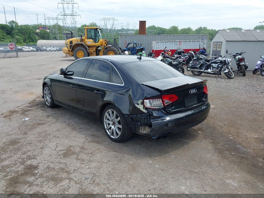 2011 Audi A4 VIN WAUFFAFL1BN032247 IAAI salvage auction — LEFT REAR, Salvage (Pennsylvania), sold $500 on 2026-07-10 (photo 6)