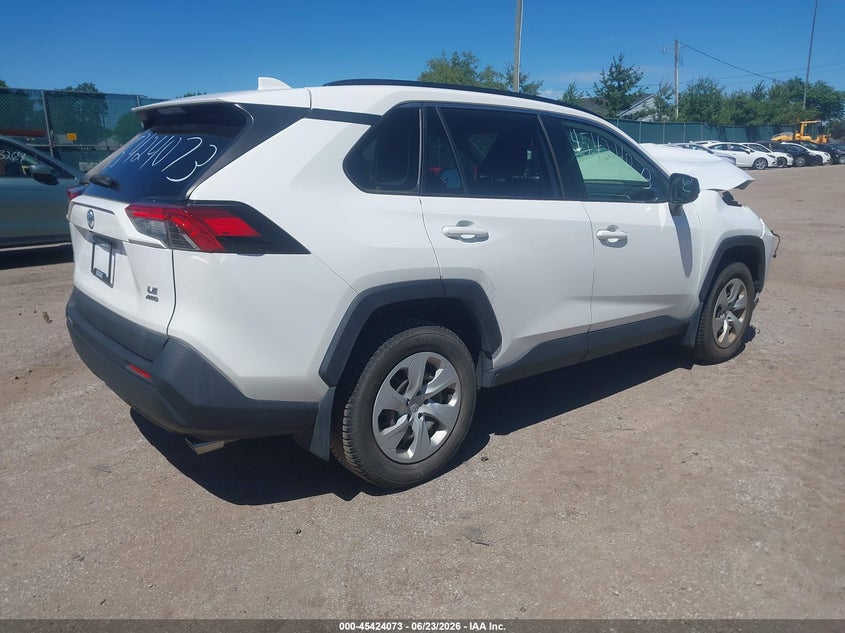 2019 Toyota Rav 4 VIN JTMF1RFV6KD003740 IAAI salvage auction — FRONT END, Salvage (Indiana), sold $6,850 on 2026-07-28 (photo 4)