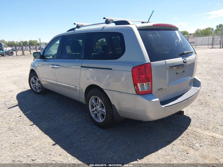 2014 Kia SEDONA VIN KNDMH4C76E6565576 IAAI salvage auction — NORMAL WEAR, Clear (Wisconsin), sold $100 on 2026-07-22 (photo 3)