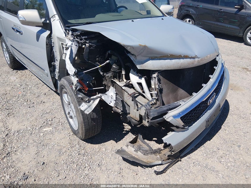 2014 Kia SEDONA VIN KNDMH4C76E6565576 IAAI salvage auction — NORMAL WEAR, Clear (Wisconsin), sold $100 on 2026-07-22 (photo 6)