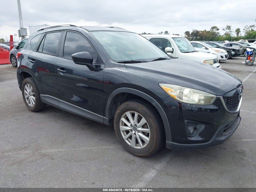 2014 Mazda Cx-5 VIN JM3KE2CY1E0308221 IAAI salvage auction — LEFT SIDE, Salvage (California), sold $2,500 on 2026-07-09 (photo 1)