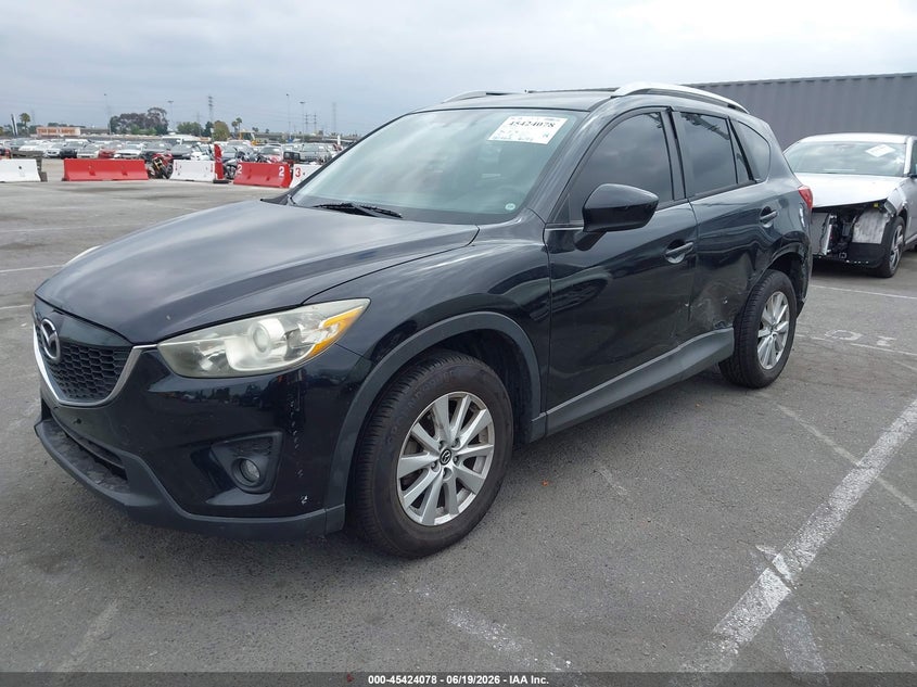 2014 Mazda Cx-5 VIN JM3KE2CY1E0308221 IAAI salvage auction — LEFT SIDE, Salvage (California), sold $2,500 on 2026-07-09 (photo 2)