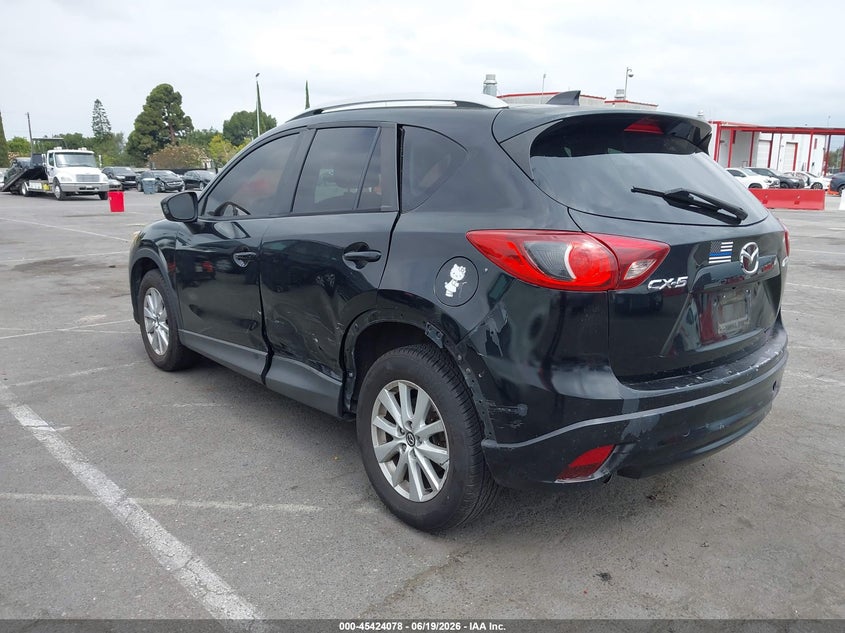 2014 Mazda Cx-5 VIN JM3KE2CY1E0308221 IAAI salvage auction — LEFT SIDE, Salvage (California), sold $2,500 on 2026-07-09 (photo 3)