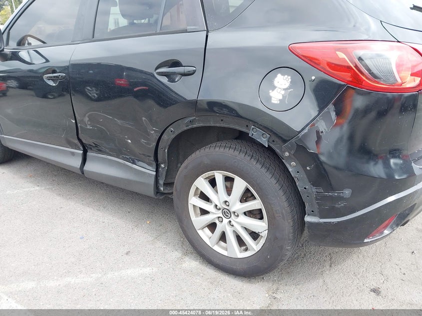 2014 Mazda Cx-5 VIN JM3KE2CY1E0308221 IAAI salvage auction — LEFT SIDE, Salvage (California), sold $2,500 on 2026-07-09 (photo 6)