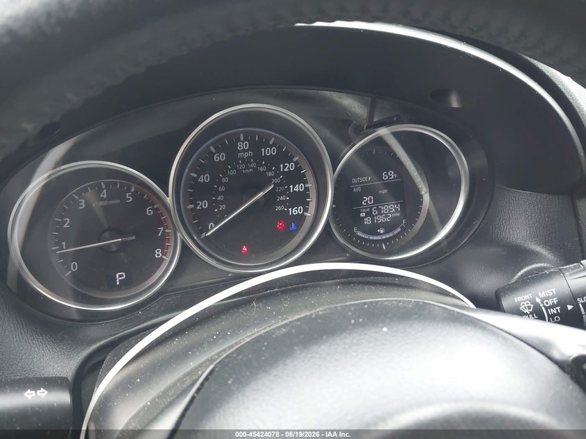 2014 Mazda Cx-5 VIN JM3KE2CY1E0308221 IAAI salvage auction — LEFT SIDE, Salvage (California), sold $2,500 on 2026-07-09 (photo 7)