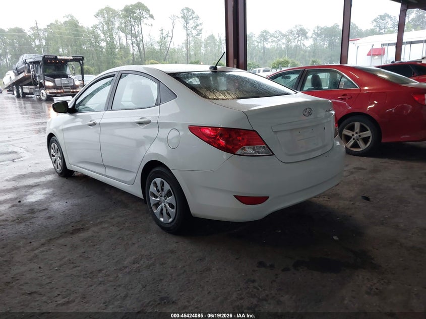 2014 Hyundai Accent VIN KMHCT4AE6EU607649 IAAI salvage auction — RIGHT FRONT, Rebuildable (Florida), sold $325 on 2026-07-21 (photo 3)