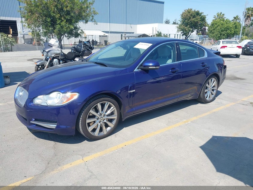 2010 Jaguar Xf VIN SAJWA0GB6ALR57197 IAAI salvage auction — REAR END, Salvage (California), sold $1,425 on 2026-07-20 (photo 2)