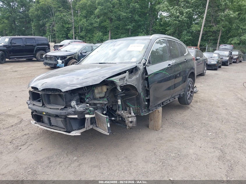 2021 BMW X1 VIN WBXJG9C02M5U35744 IAAI salvage auction — FRONT END, Salvage - 75% Or Less (Maryland), sold $6,150 on 2026-07-15 (photo 2)